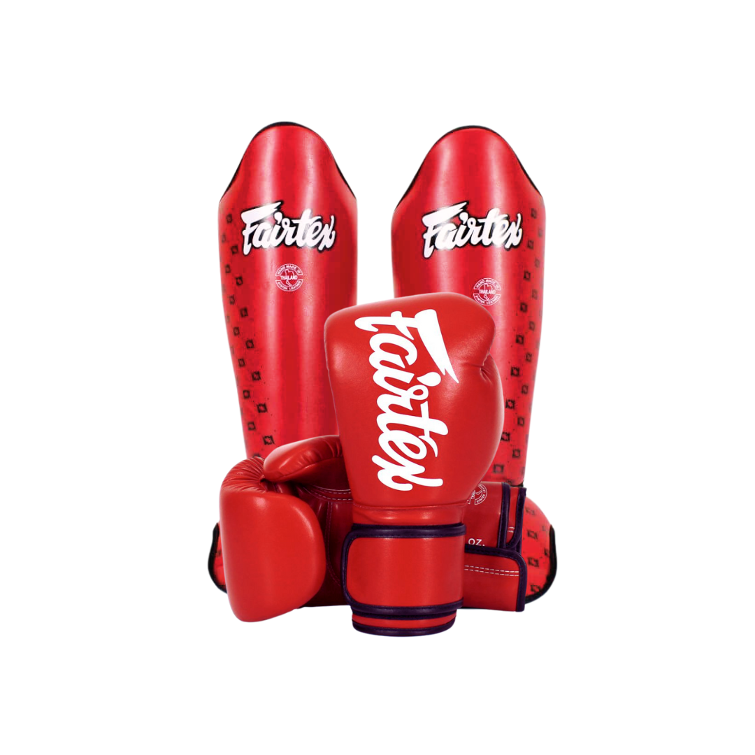 Fairtex Sparring Set - BGV14 Gloves & SP5 Shin Pads