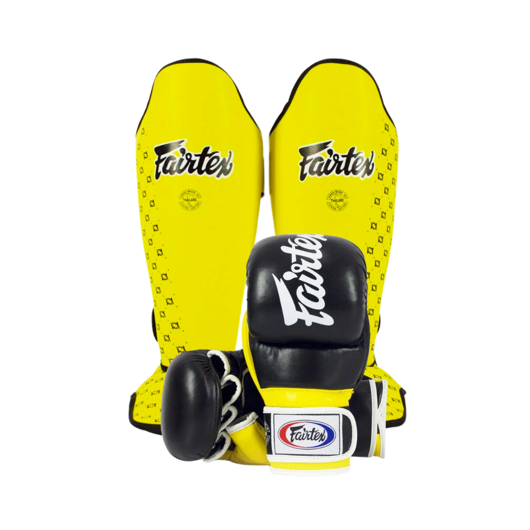 Fairtex MMA Set - FGV18 Gloves & SP5 Shin Pads