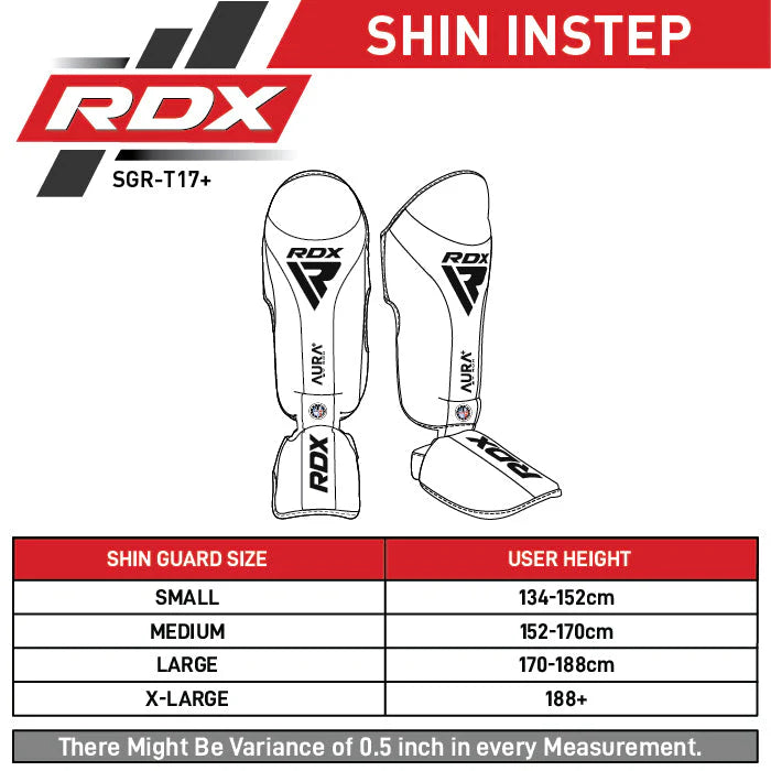 RDX MMA Shin Guard Aura Plus