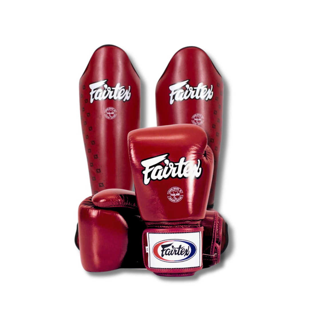 Fairtex Sparring Set - BGV1 Gloves & SP5 Shin Pads