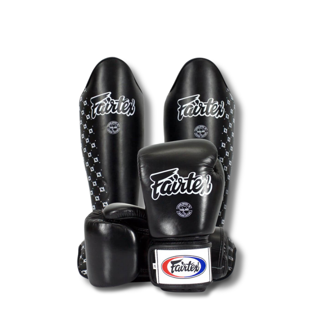 Fairtex Sparring Set - BGV1 Gloves & SP5 Shin Pads
