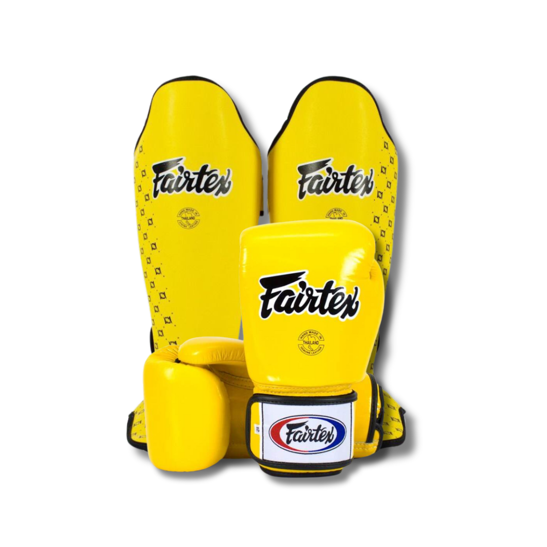 Fairtex Sparring Set - BGV1 Gloves & SP5 Shin Pads