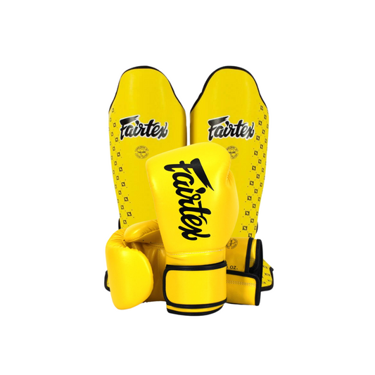 Fairtex Sparring Set - BGV14 Gloves & SP5 Shin Pads