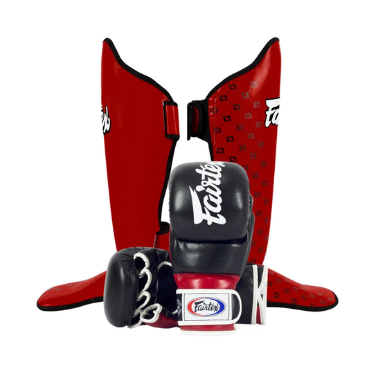 Fairtex MMA Set - FGV18 Gloves & SP5 Shin Pads