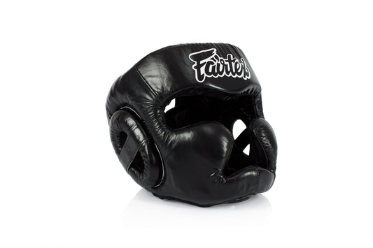 Fairtex HG13 Diagonal View Headguard Full Cover